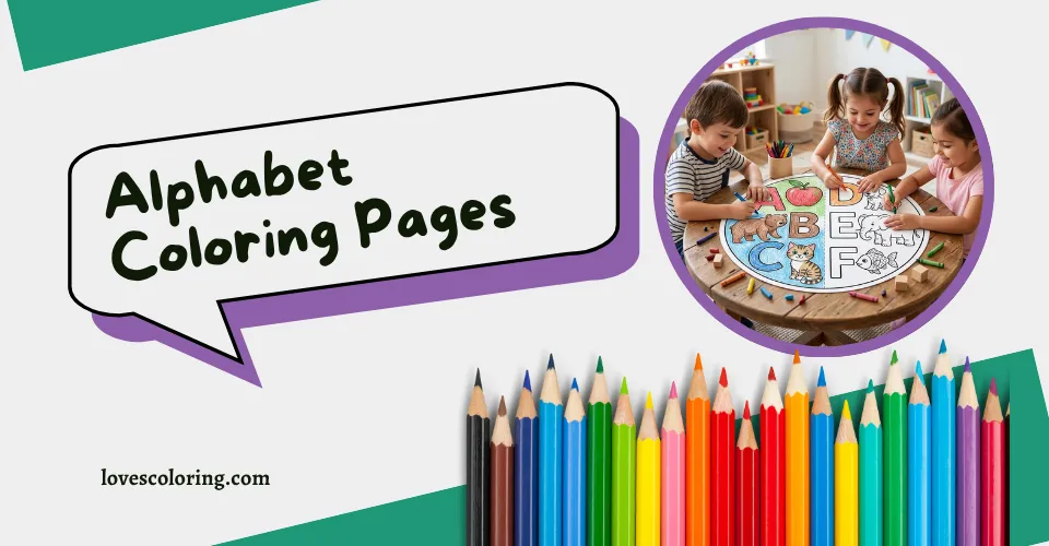 Alphabet Coloring Pages