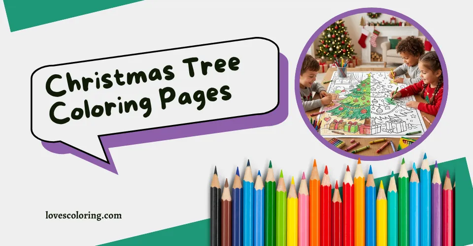 Free Printable Christmas Tree Coloring Pages 2 Christmas Tree Coloring Pages