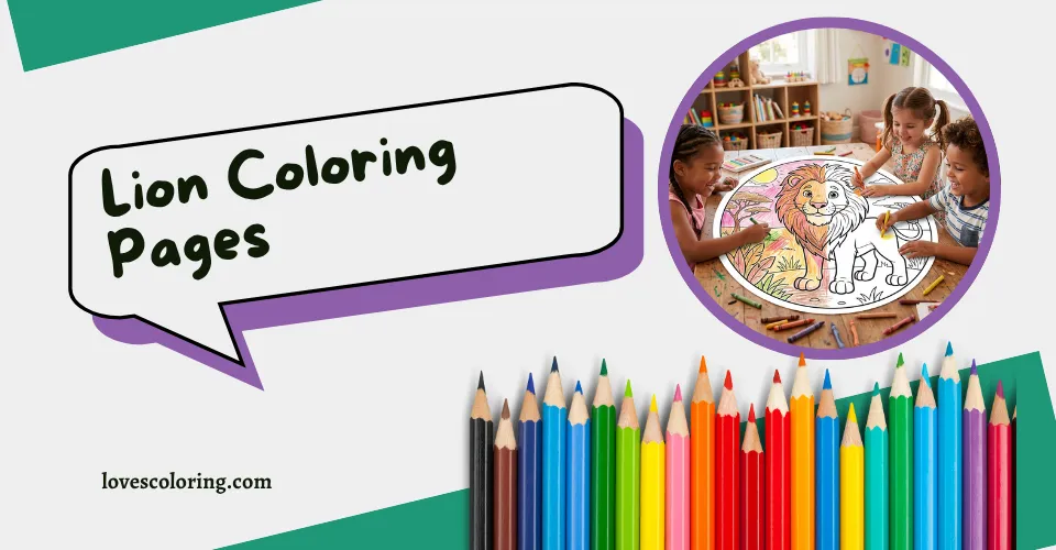 Lion Coloring Pages