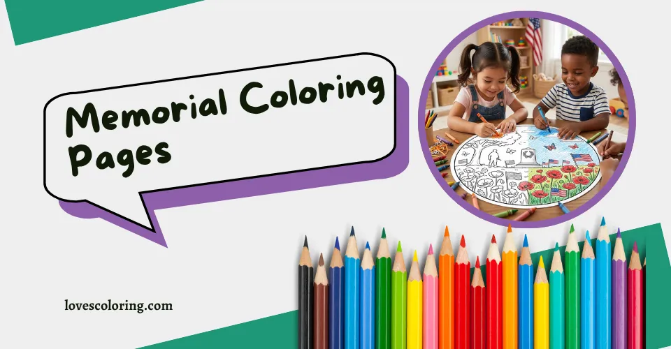 Memorial Coloring Pages