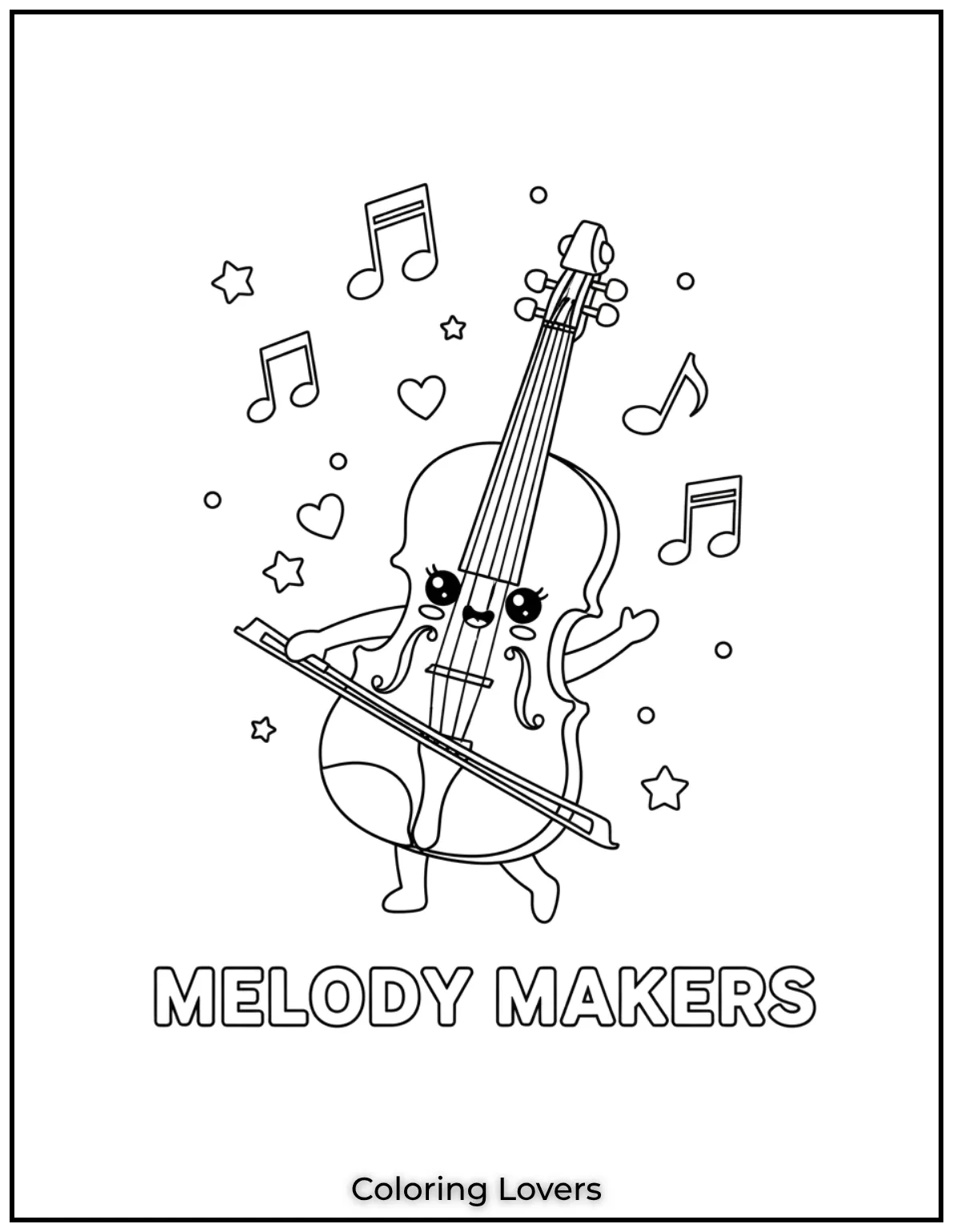 A delicate violin with its bow perfect for young music lovers