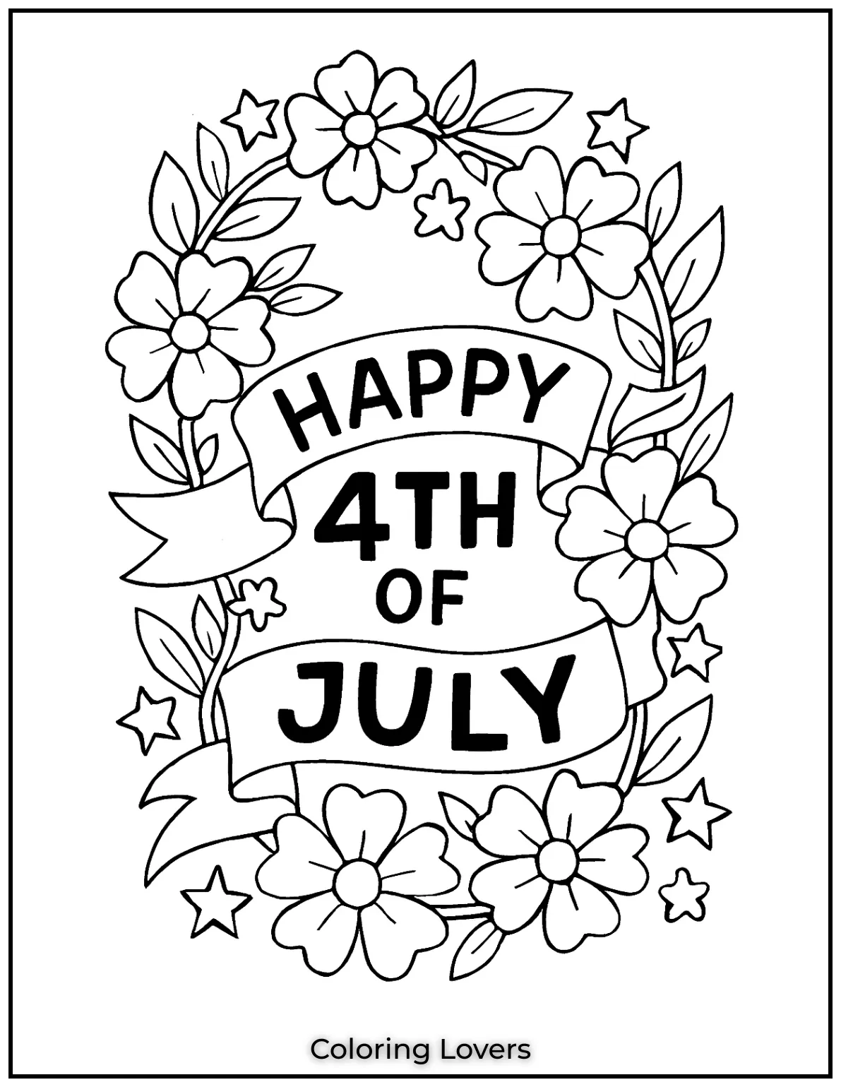 A festive floral wreath wraps around the holiday banner. This one just feels warm and full of joy