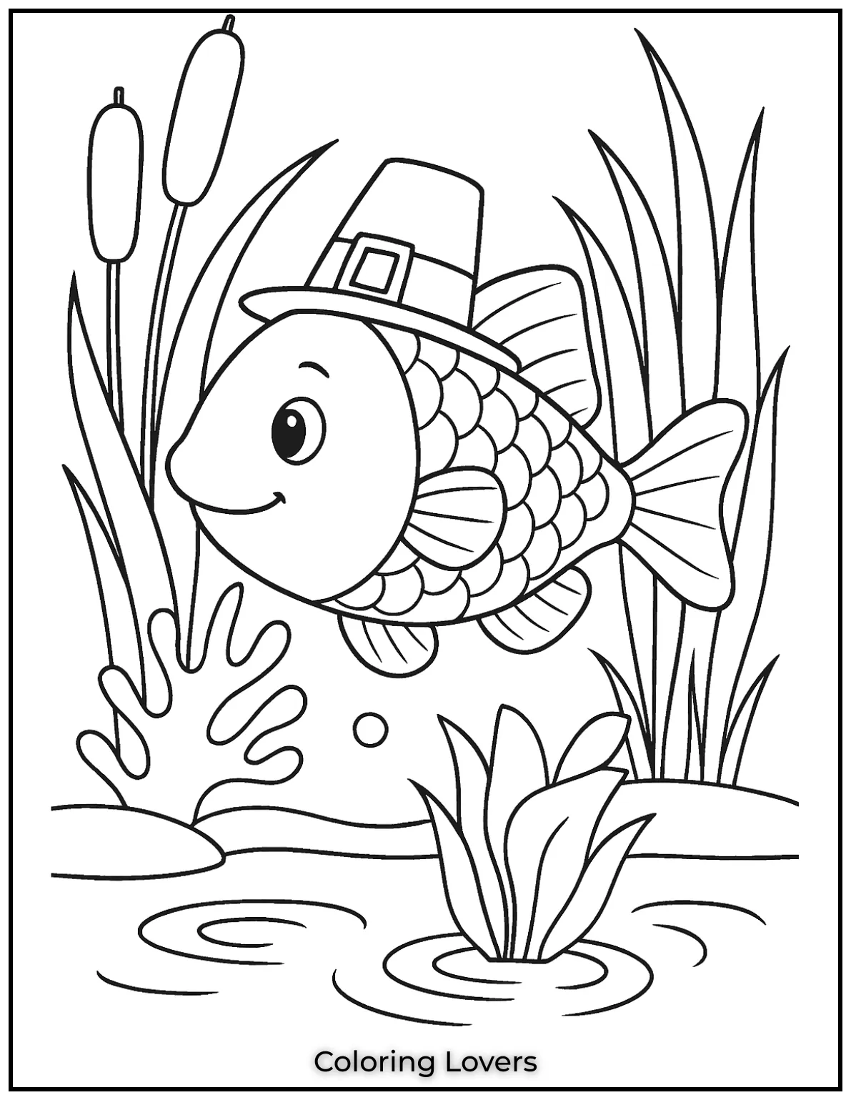 Fish Coloring Pages That Are Free to Downloads 24 This lively freshwater fish leaps high above the water. Largemouth bass love to chase their prey fast