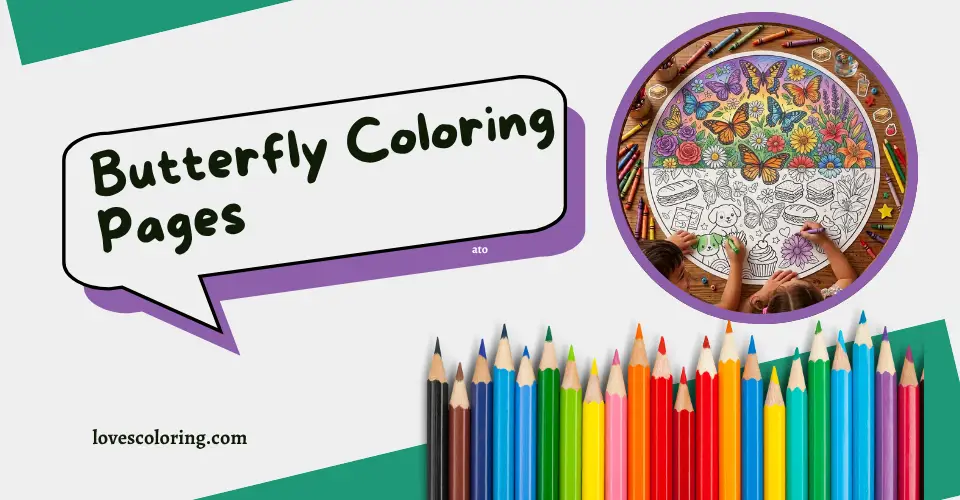 Butterfly Coloring Pages