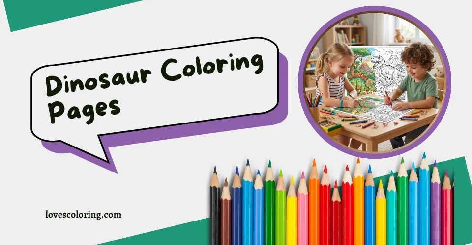 Dinosaur Coloring Pages