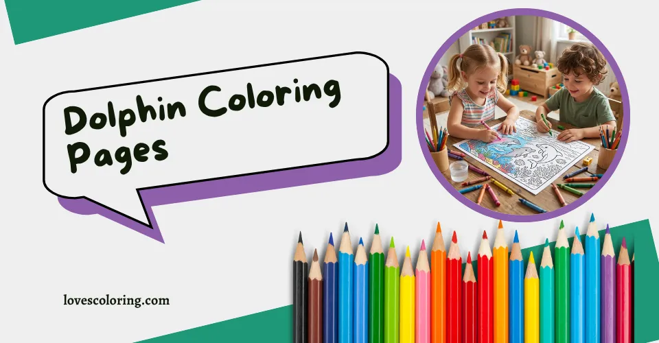 Dolphin Coloring Pages