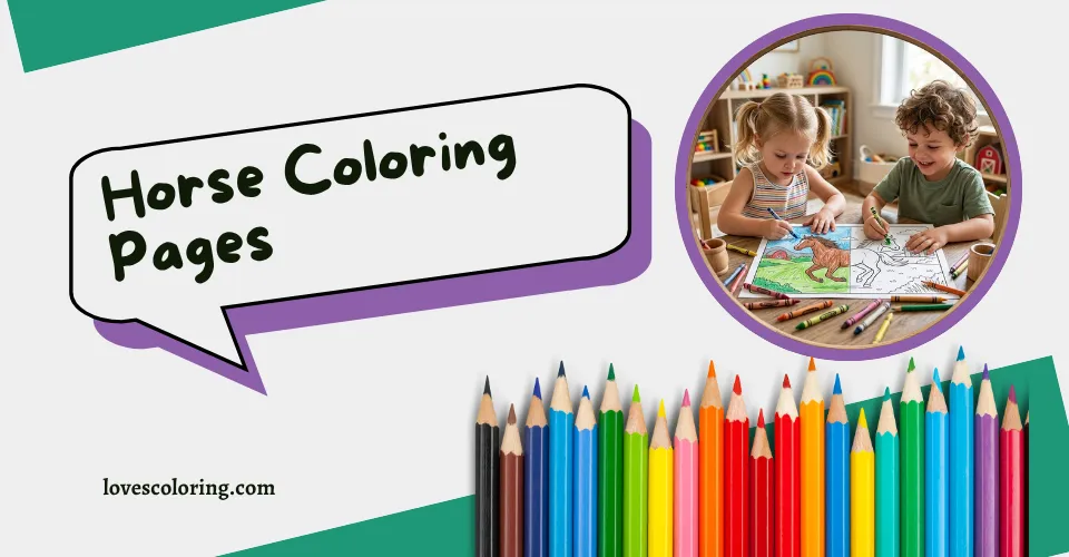 Horse Coloring Pages