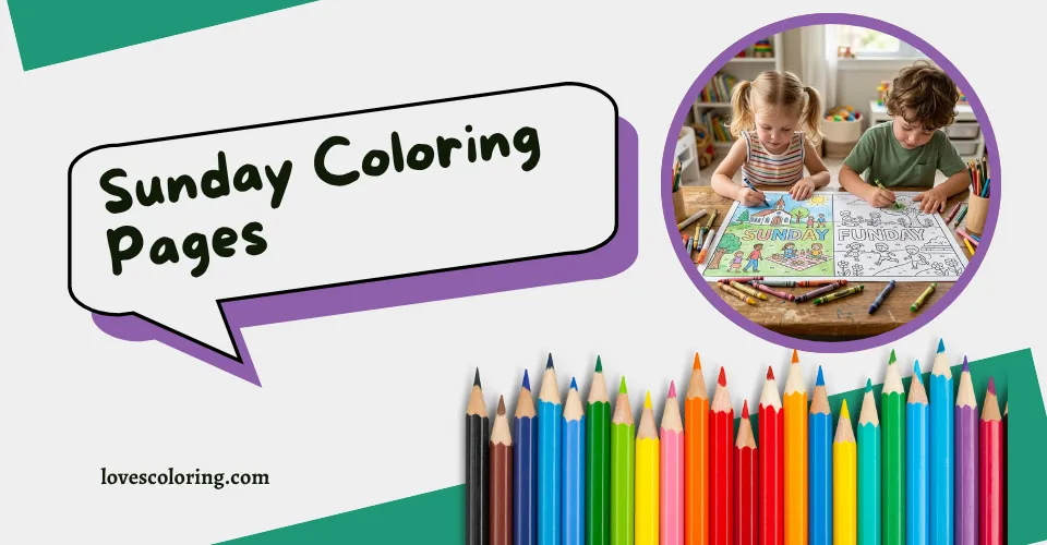 Sunday Coloring Pages