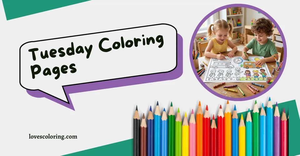 Tuesday Coloring Pages