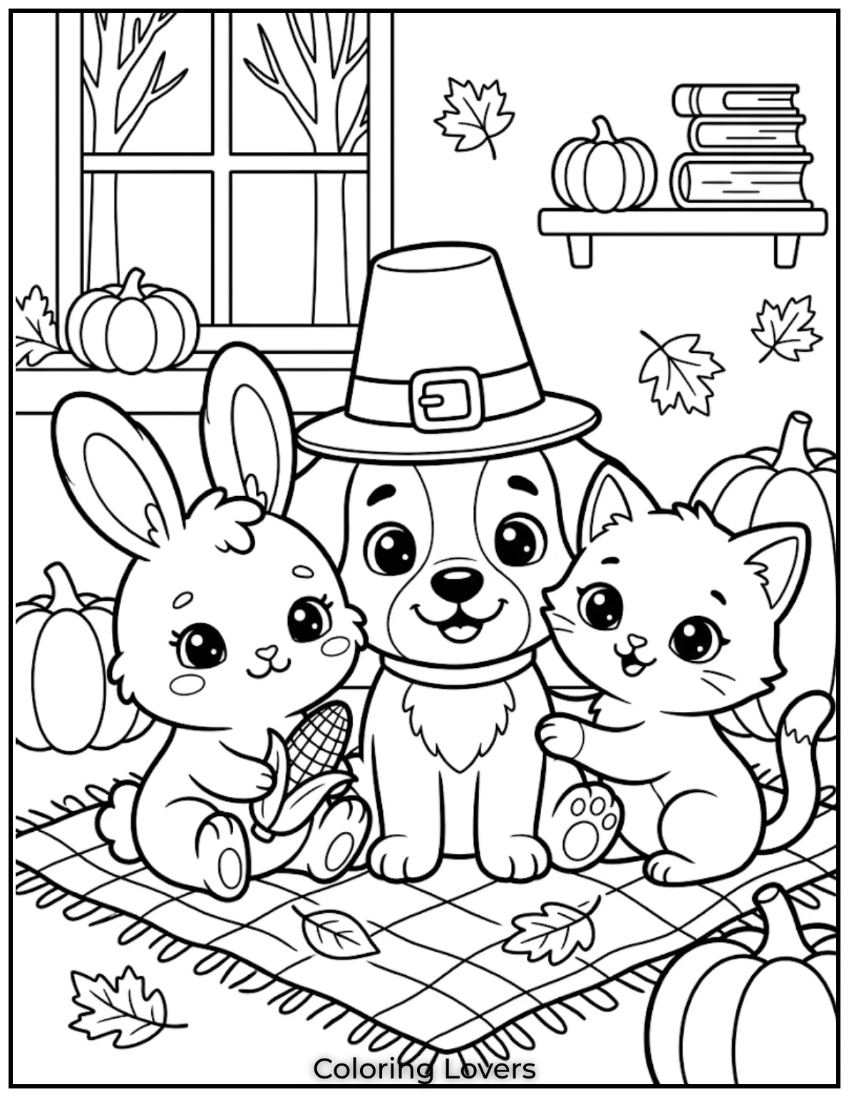 Tuesday Coloring Pages: Fun, Easy & Free Printable's 16
Cute animal Tuesday coloring pages are perfect for kids who enjoy adorable and playful characters.