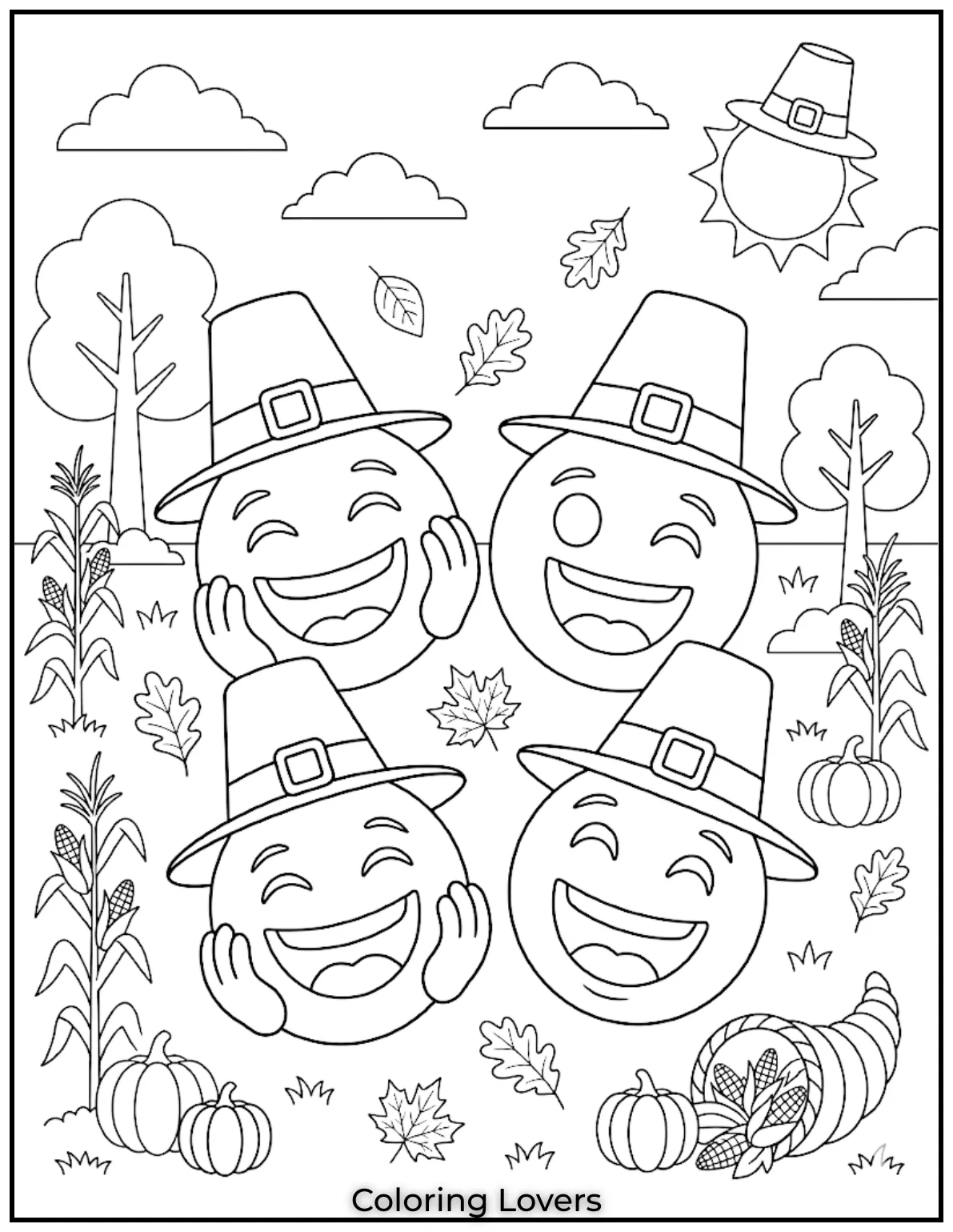 Laughing Emoji FunFunny emojis bring giggles, turning simple coloring into a joyful and super fun activity today.