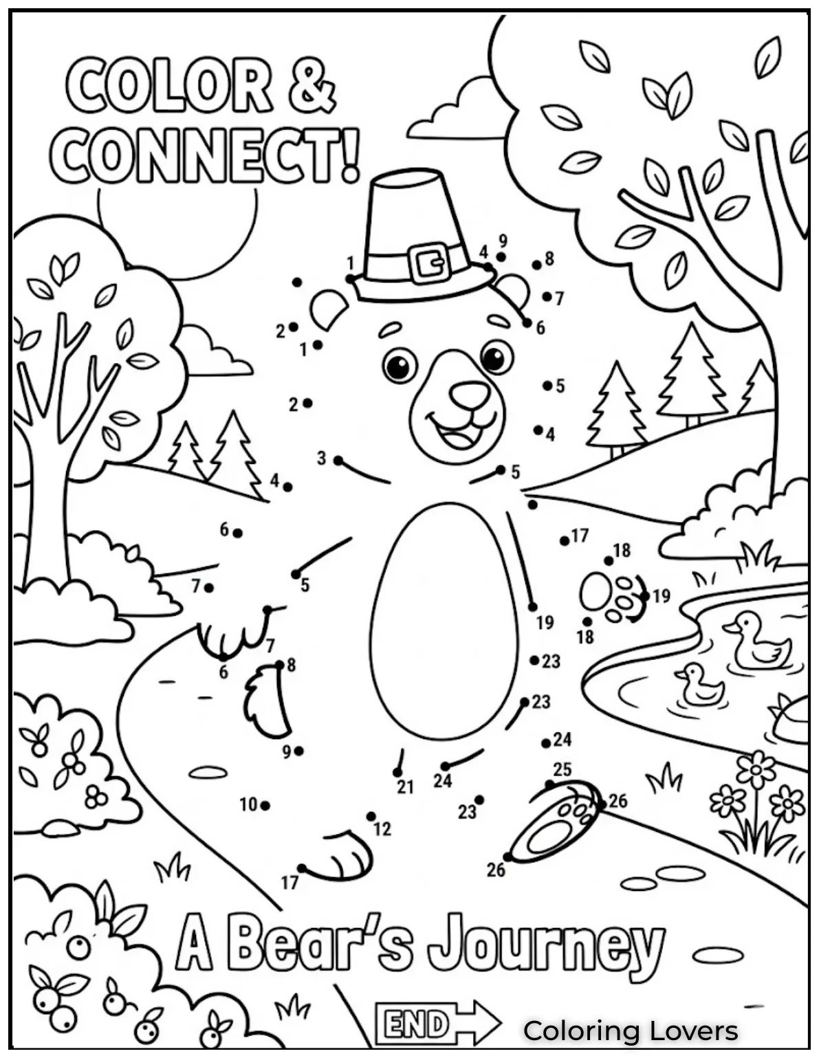 Wednesday Coloring Pages: Relaxing, Creative & Free Printables for Everyone 24 This Wednesday coloring page helps kids develop patience by connecting dots to reveal fun pictures.