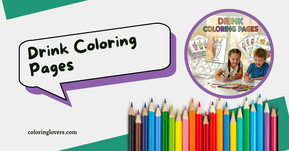 Drink Coloring Page