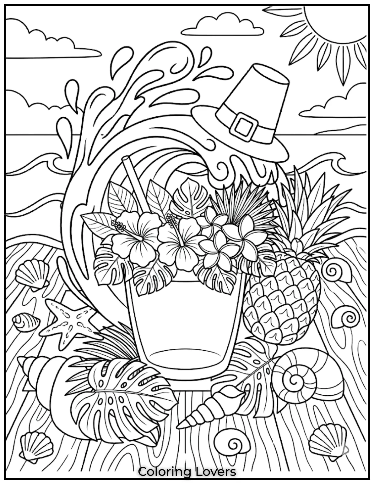 Flower Crown Pineapple 1