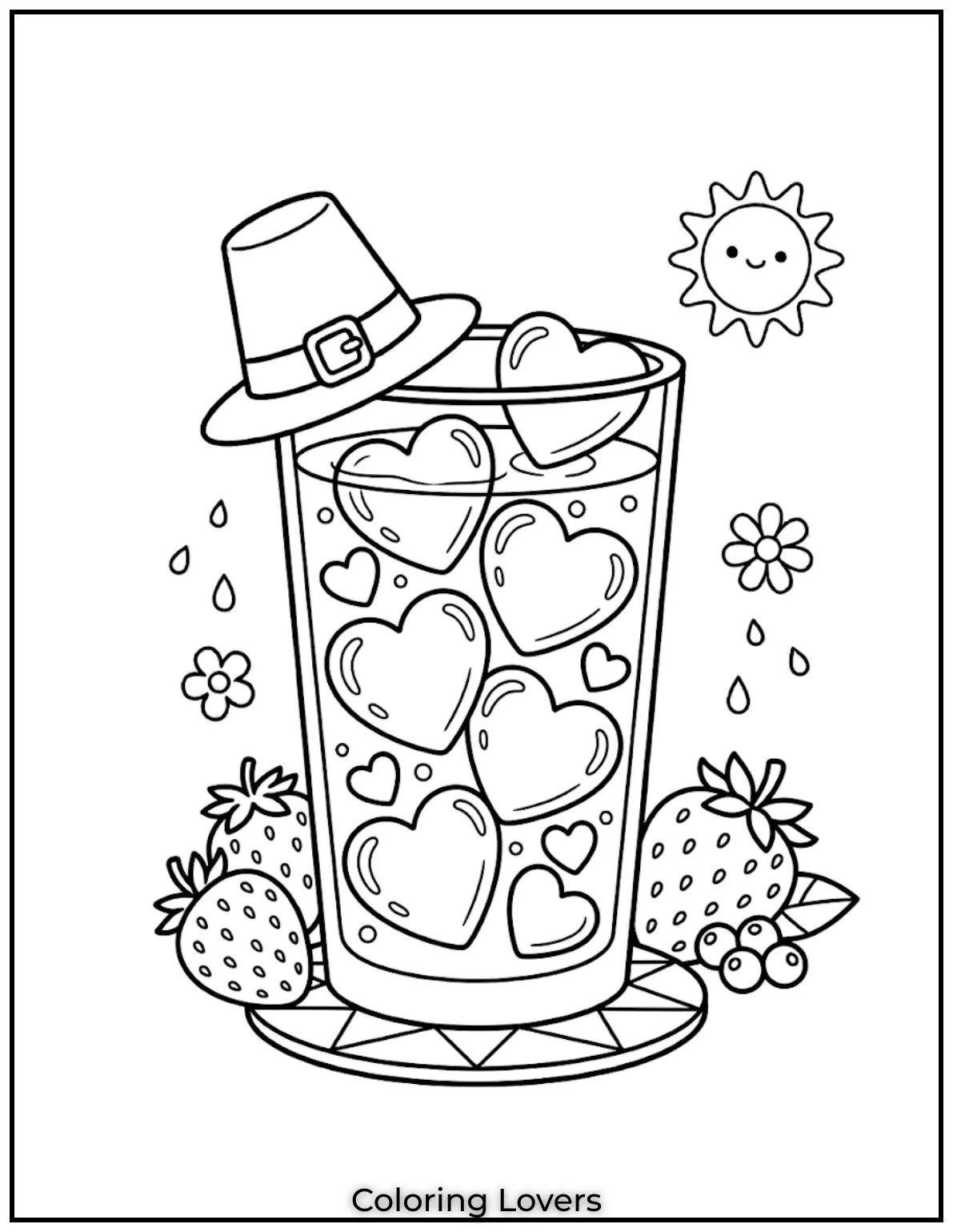 Heart Ice Drink 1