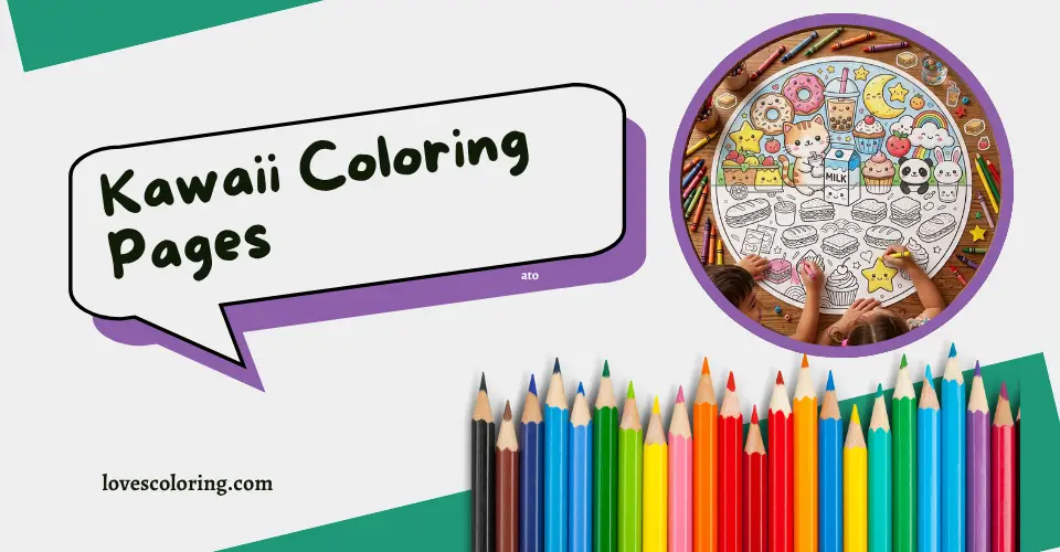 Kawaii Coloring Pages