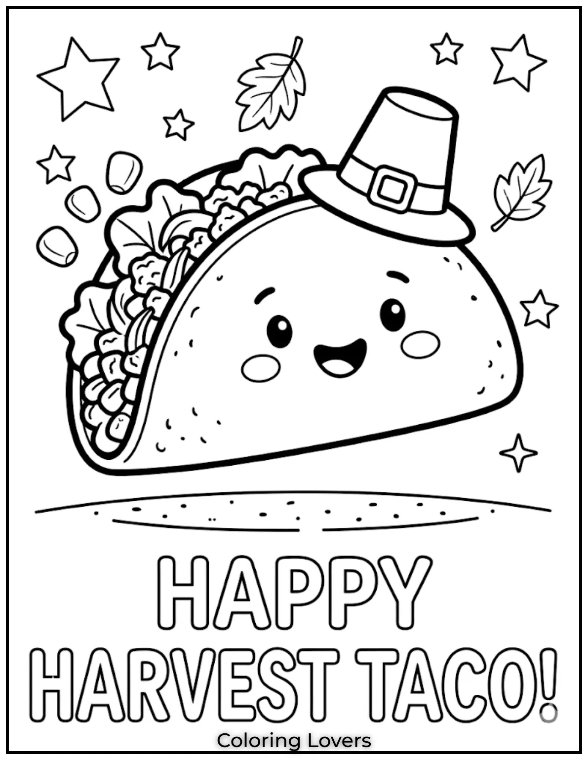 Mexican Street Beef Coloring Pages 2