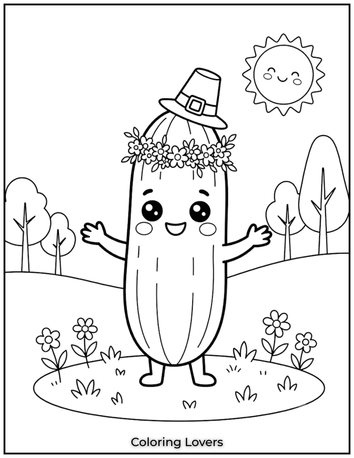 Elegant crowns, blooming flowers, and graceful poses give this princess cucumber a magical appearance everyone will appreciate.