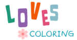 loves coloring