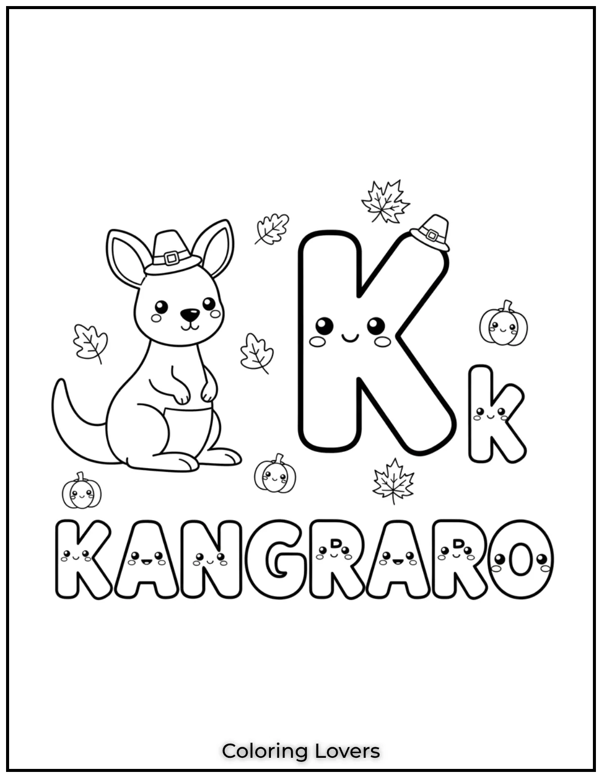 Letter F fish coloring page 3