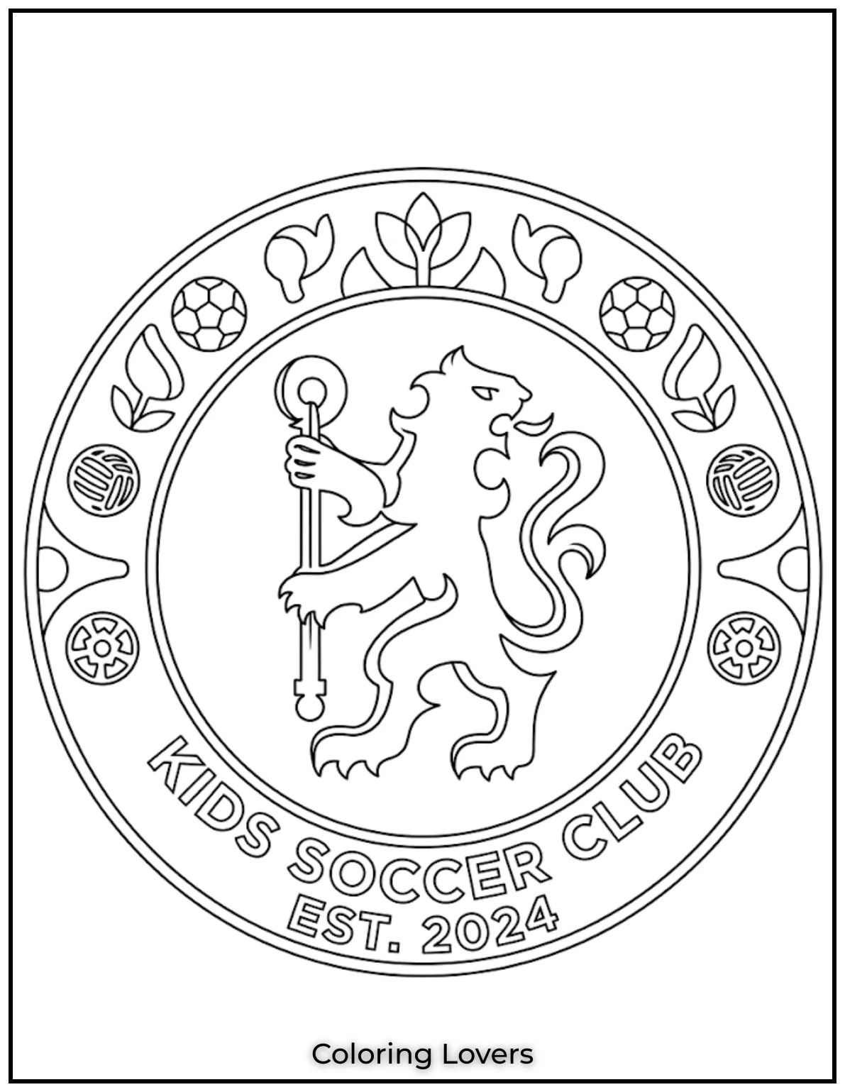 Soccer Coloring Pages 12 Chelsea Football Club Logo Design