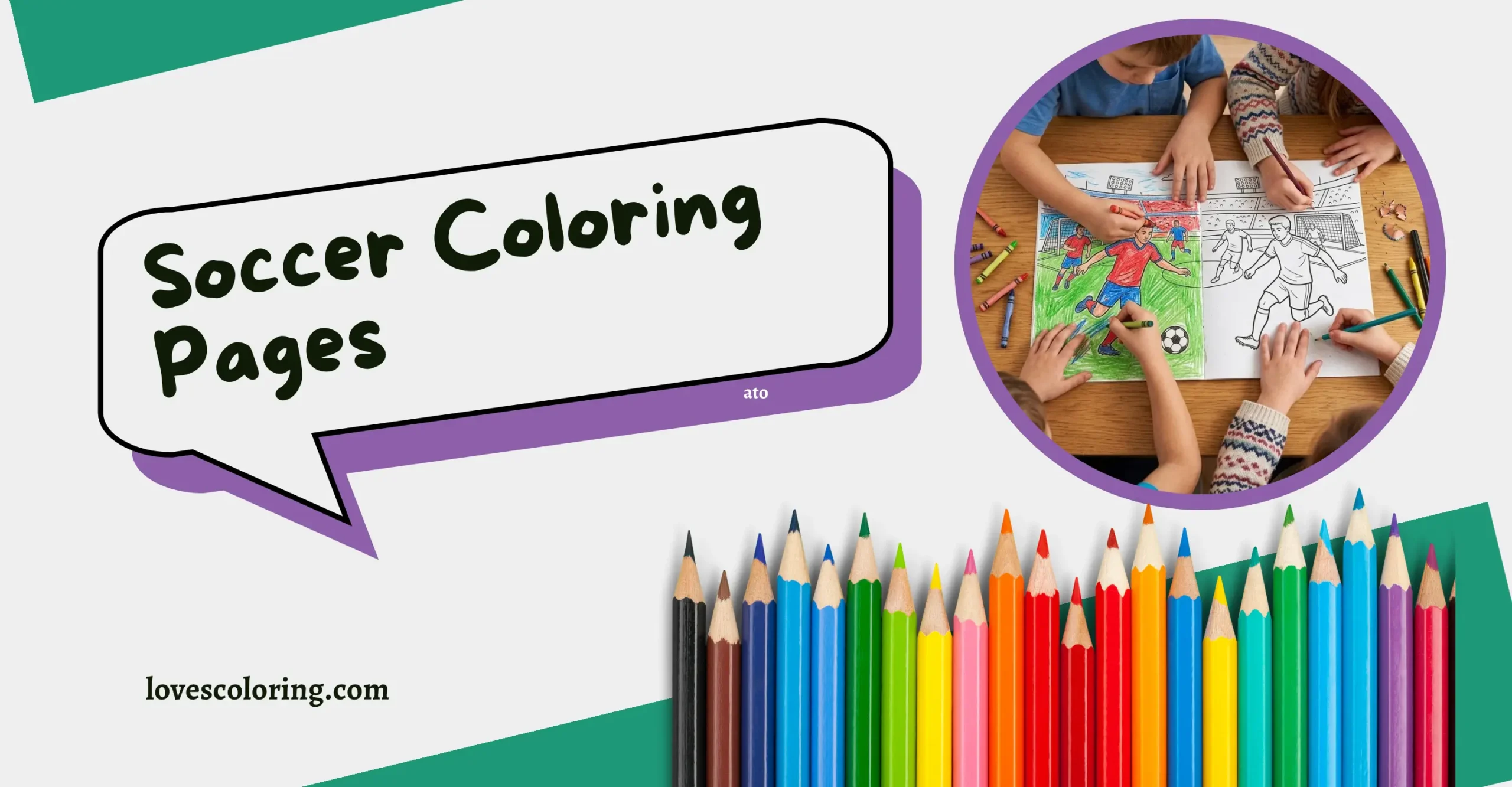Soccer Coloring Pages